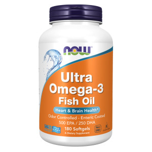 Софт гелеві капсули Ultra Omega-3 Fish Oil - 180 Softgels 2022-10-2435