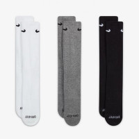 Шкарпетки Nike U NK EVERYDAY PLUS CUSH CREW білий, чорний, сірий Чол 38-42 SX6888-964