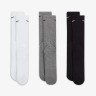 Шкарпетки Nike U NK EVERYDAY PLUS CUSH CREW білий, чорний, сірий Чол 38-42 SX6888-964