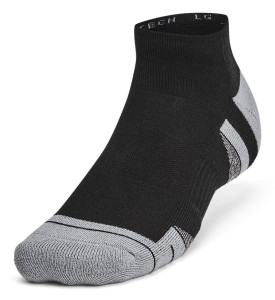 Шкарпетки UA Performance Tech 3pk Low чорний, сірий Уні XL 1379504-003
