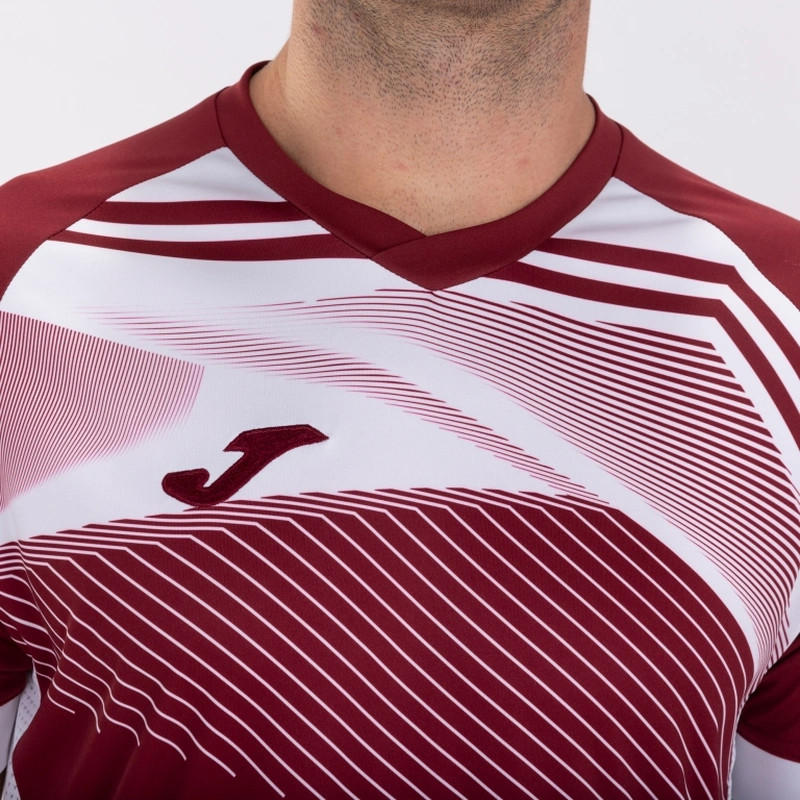 Футболка Joma SUPERNOVA II бордово-біла 101604.672 101604.672