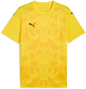 Майка teamultimate jersey faster yellow-puma black 706280-07