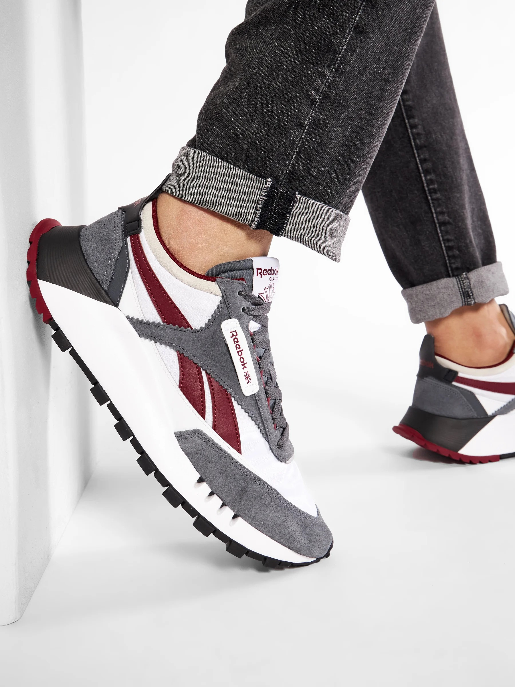 Кросівки Reebok Classic Leather Legacy Cold Grey/White (FY7748) FY7748