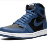 Кросівки Jordan 1 Retro High OG Dark Marina Blue 555088-404