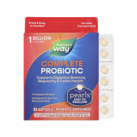 Софт гелеві капсули Nature's Way Pearls Complete Probiotic - 30 softgels 2023-10-6432