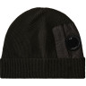 Шапка C.P. Company Extrafine Merino Wool Lens Beanie 17CMAC297A-005509A-999