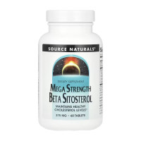 Таблетки Source Naturals Beta Sitosterol Mega Strength 375 mg - 60 tabs 2023-10-6483