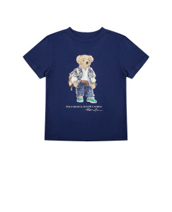 Футболка Ralph Lauren Short Sleeve Casual Bear Jersey T-Shirt kids 322853828018