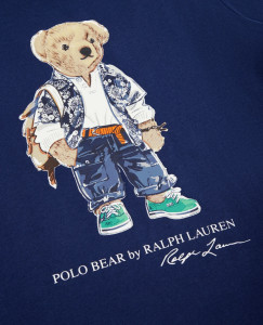 Футболка Ralph Lauren Short Sleeve Casual Bear Jersey T-Shirt kids 322853828018