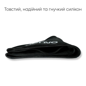 Шапочка для плавання Renvo Junin JR Чорний OSFM (1SC100-01) 1SC100-01