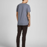 Футболка JJPALM TEE SS 12200243-Grisaille-Fit:Standard Fit Jack&Jones L Сірий 12200243-GRISAILLE-FIT:ST