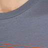 Футболка JJPALM TEE SS 12200243-Grisaille-Fit:Standard Fit Jack&Jones L Сірий 12200243-GRISAILLE-FIT:ST