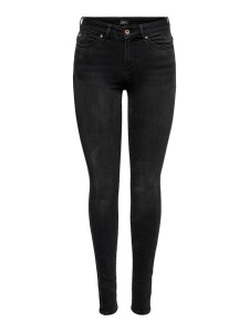 Джинси ONLANNE K LIFE MID SKINNY AGI 442 NOOS 15230042 Black ONLY 15230042BLACK
