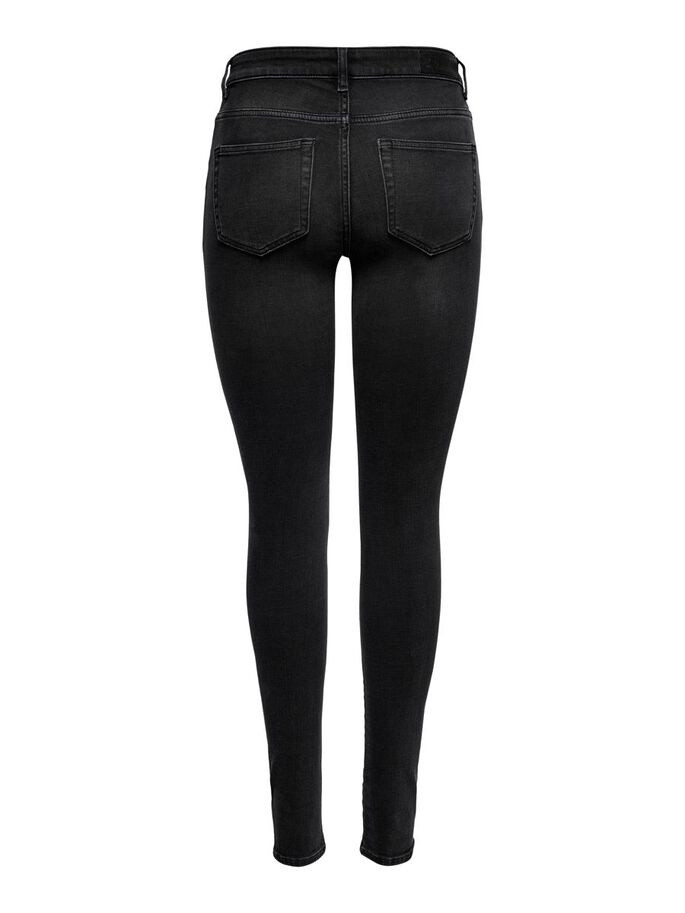 Джинси ONLANNE K LIFE MID SKINNY AGI 442 NOOS 15230042 Black ONLY S/30 Чорний 15230042Black