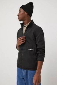 Куртка JJBARTON LIGHT STAND COLLAR JACKET 12200638-Black Jack&Jones L Чорний 12200638-BLACK