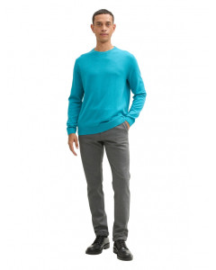 Кофта men's Pullover sweater 1039805-37094 Tom Tailor L Блакитний 1039805-37094