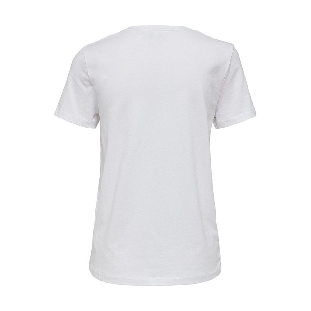 Футболка ONLKITA LIFE REG S/S TOP BOX JRS 15231603 Bright White-CRAB ONLY M Білий 15231603BrightWhite-CRAB