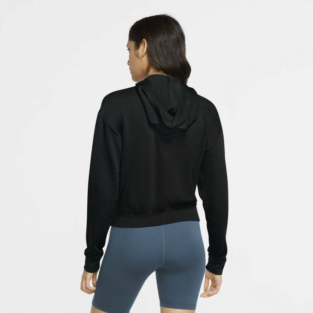 Толстовка жіноча Nike Fleece Varsity Black CU5056-010