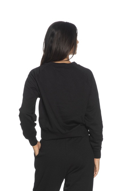 Толстовка ONLFEEL LIFE L/S RAGLAN O-NECK SWT 15234301-Black ONLY S Чорний 15234301-Black