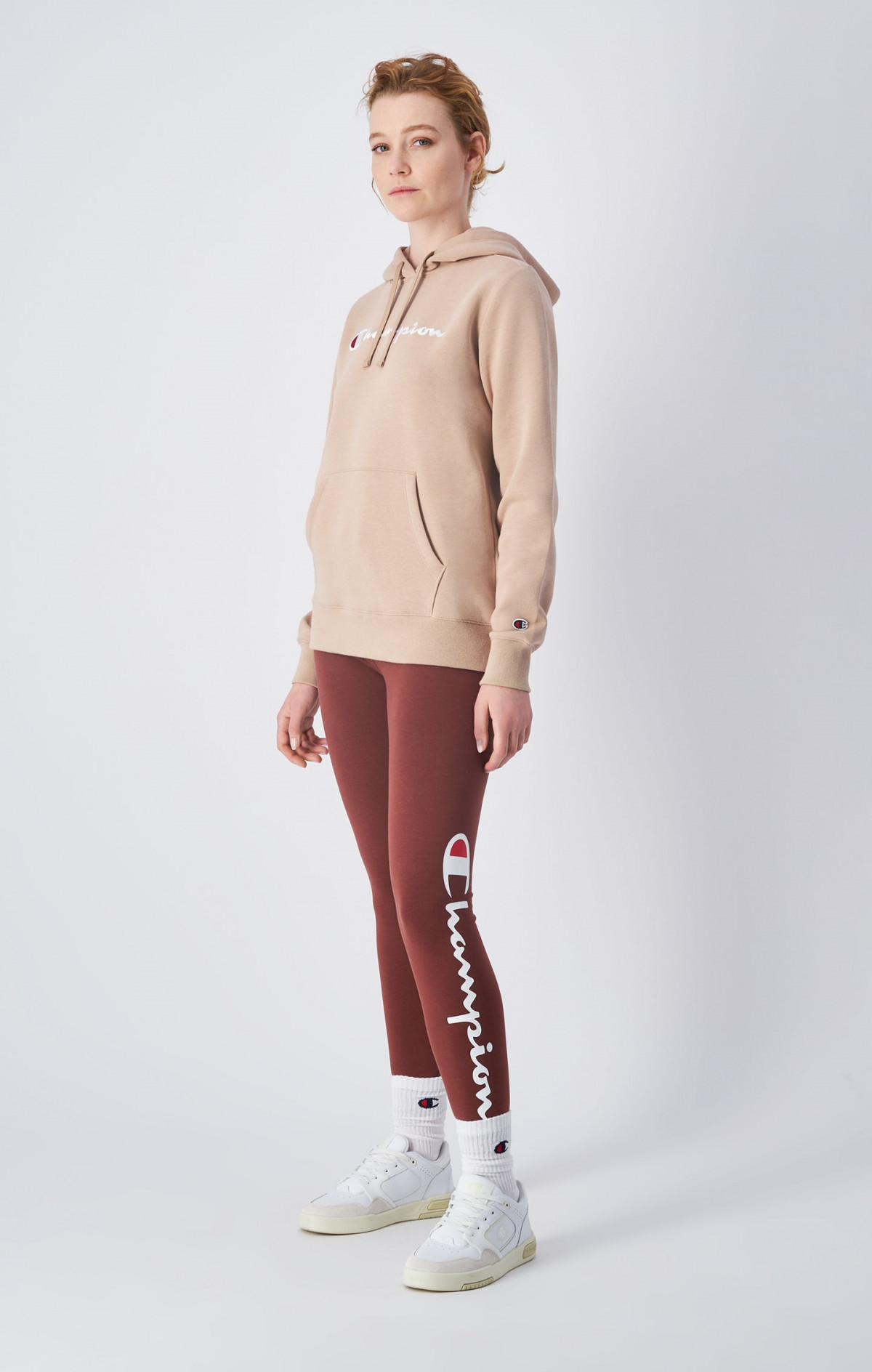 Худі HOODED SWEATSHIRT 117529-MS079 Champion L Бежевий 117529-MS079