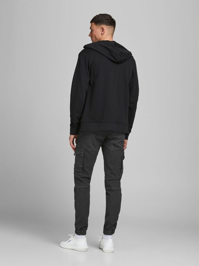 Джинси JJIPAUL JJFLAKE AKM 268 STS 12188005 Black Denim Jack&Jones 27/32 Чорний 12188005BLACKDENIM