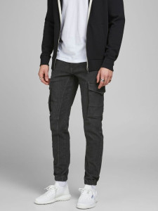 Джинси JJIPAUL JJFLAKE AKM 268 STS 12188005 Black Denim Jack&Jones 12188005BLACKDENIM