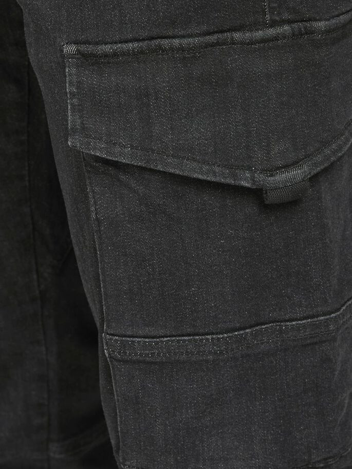 Джинси JJIPAUL JJFLAKE AKM 268 STS 12188005 Black Denim Jack&Jones 27/32 Чорний 12188005BLACKDENIM