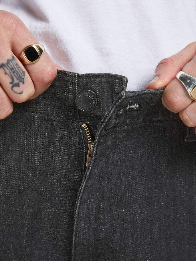 Джинси JJIPAUL JJFLAKE AKM 268 STS 12188005 Black Denim Jack&Jones 27/32 Чорний 12188005BLACKDENIM
