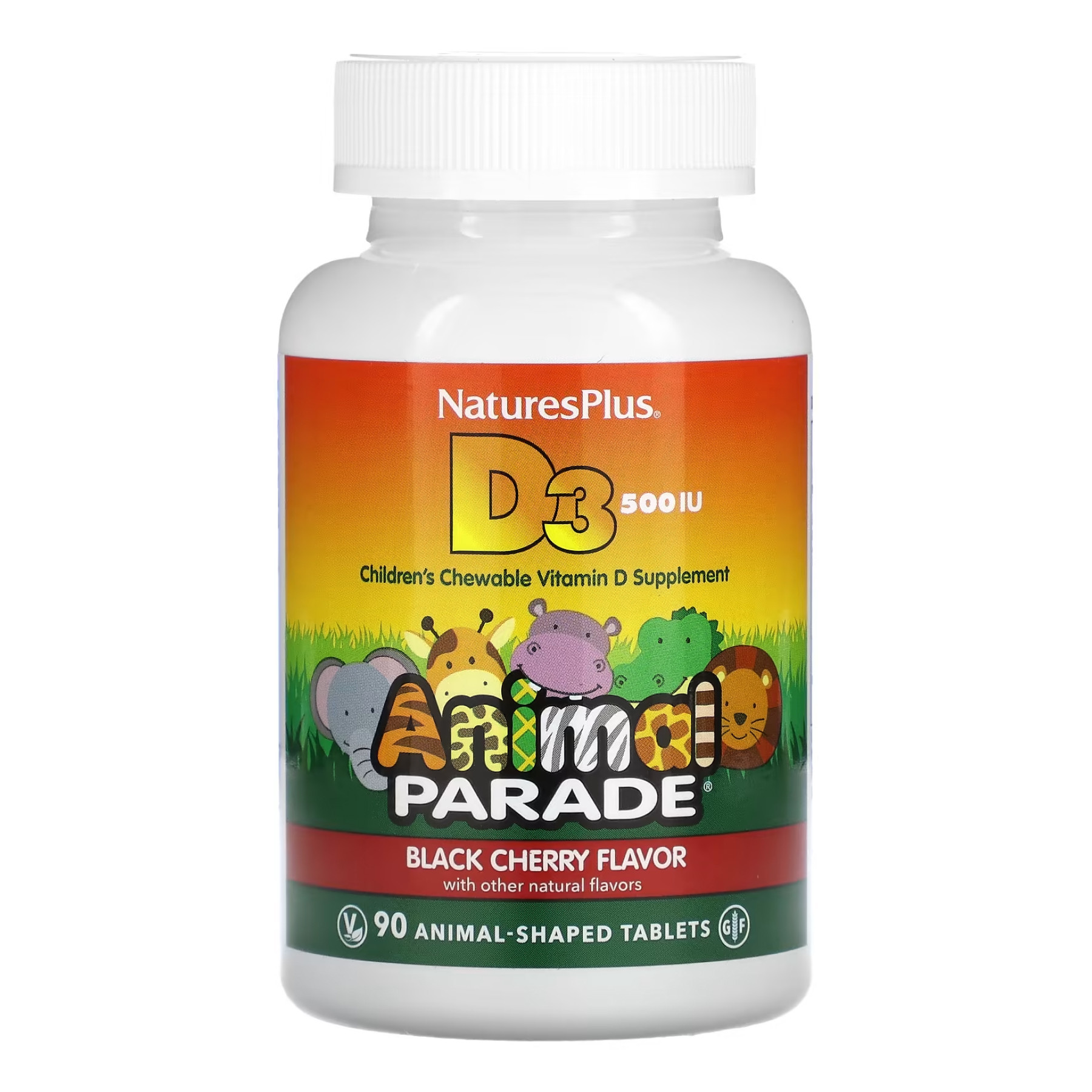 Таблетки Vit D3 500 IU Chewable - 90 tabs 2022-10-2853
