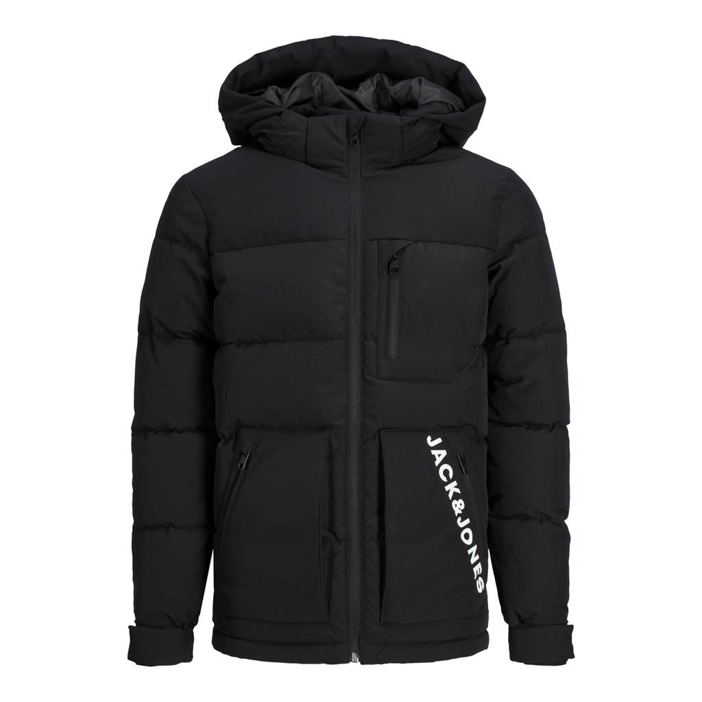 Куртка JCOOTTO PUFFER JNR 12215854-Black Jack&Jones 152 Чорний 12215854-Black