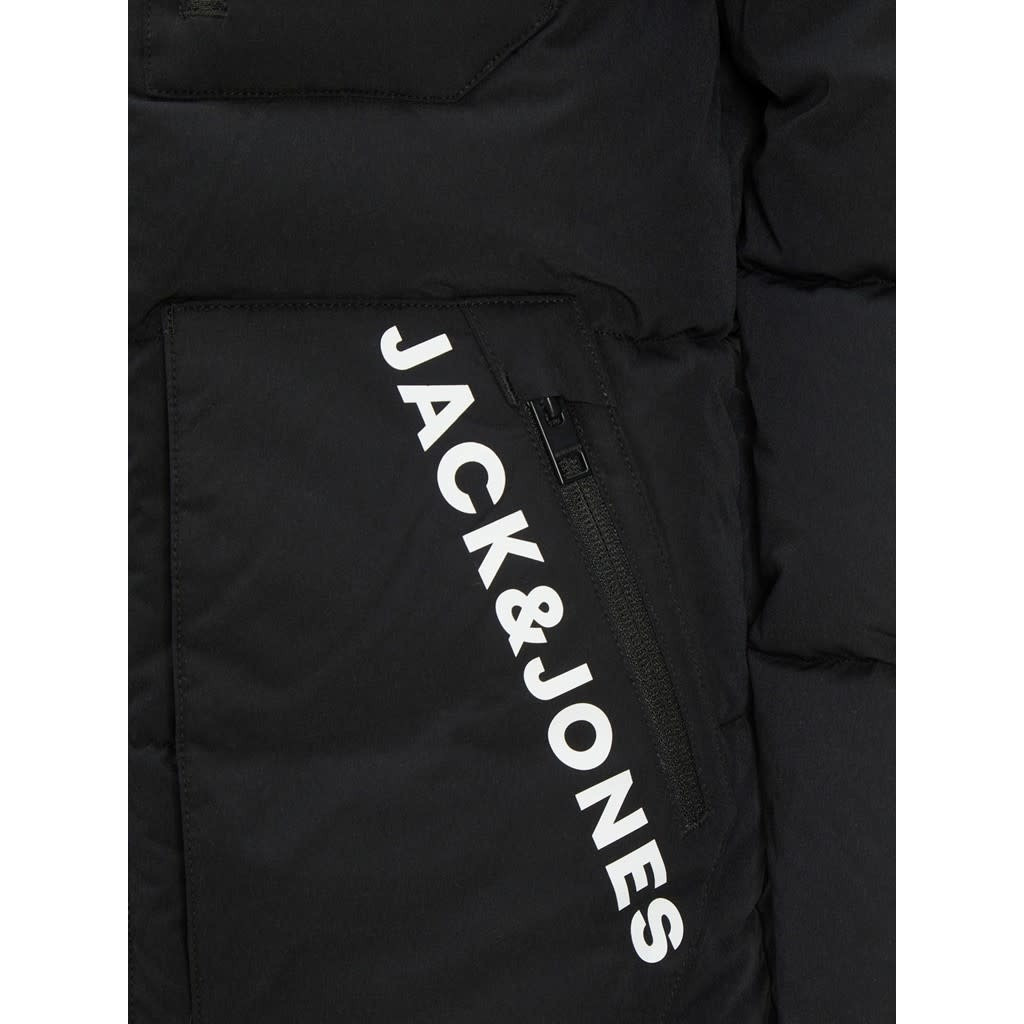 Куртка JCOOTTO PUFFER JNR 12215854-Black Jack&Jones 152 Чорний 12215854-Black