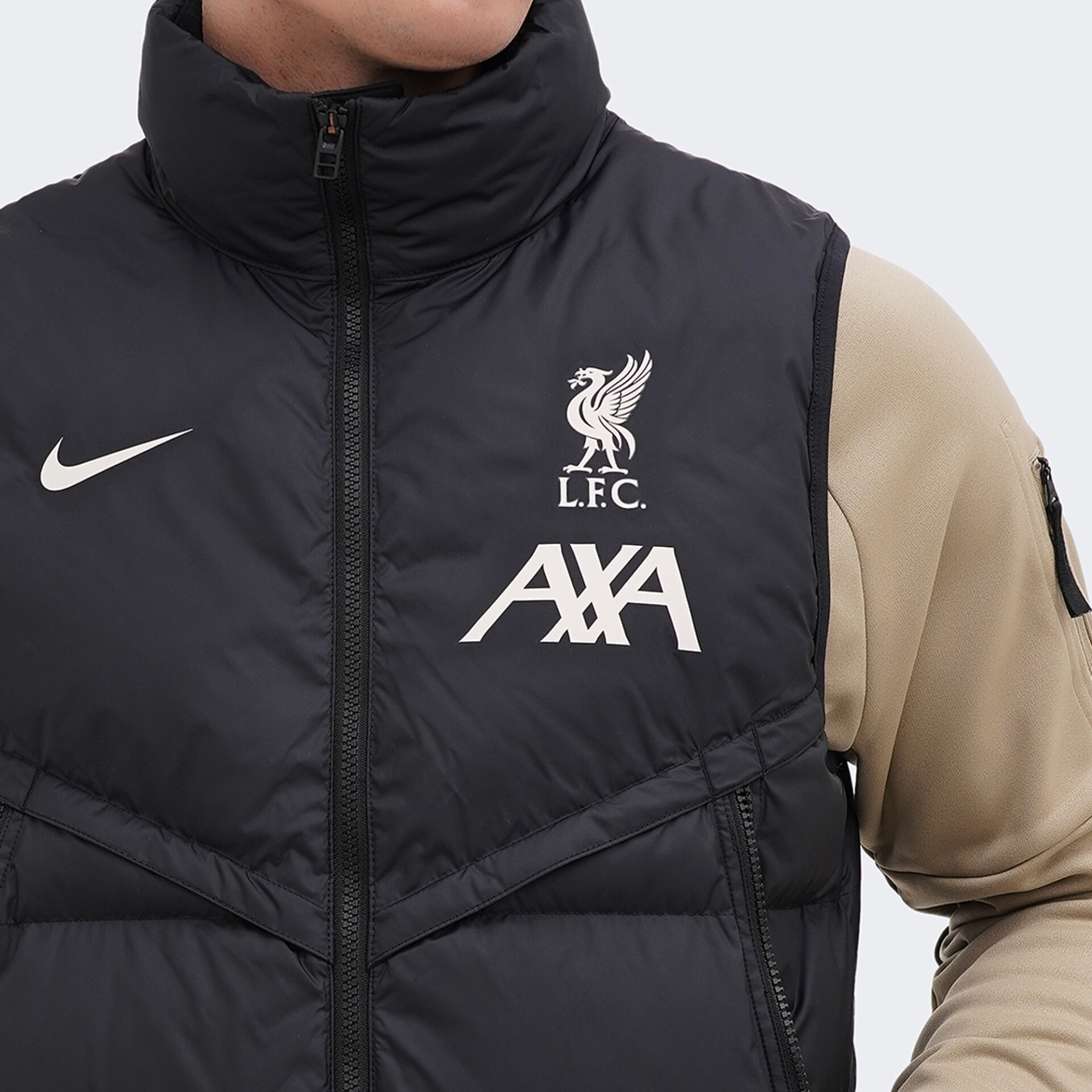 Жилетка чоловіча Nike Liverpool Fc Storm-Fit Strike Windrunner Primaloft-Field Vest Black FZ8774-011