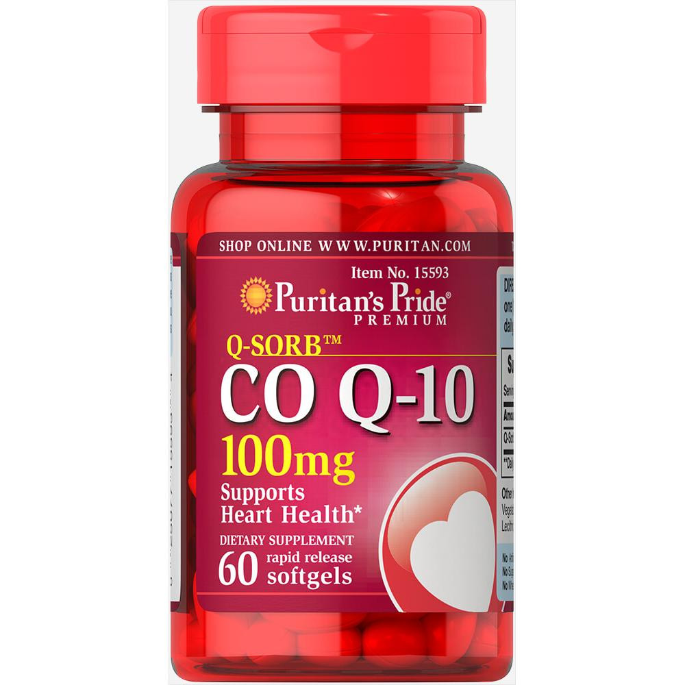 Порошок Q-SORB™ Co Q-10 100 mg - 30 softgels 100-32-2811108-20