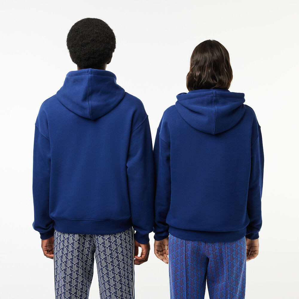 Худі унісекс Lacoste Loose Fit Hoodie Blue SH6404F9F M SH6404F9F