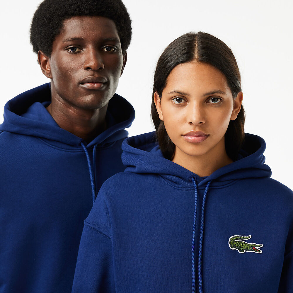 Худі унісекс Lacoste Loose Fit Hoodie Blue SH6404F9F M SH6404F9F