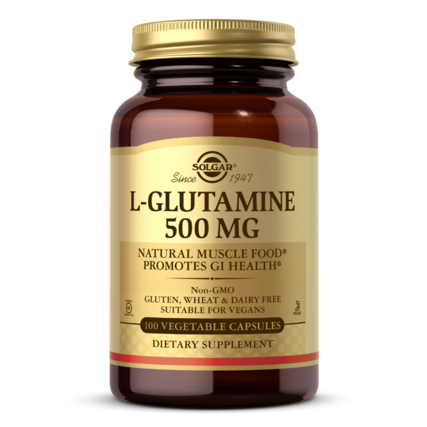 Капсули L-Glutamine 500mg - 100 vcaps 2022-10-1531