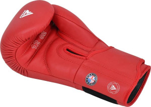Рукавиці боксерські RDX BOXING GLOVES AS1 червоний 10 унцій (BGR-AS1R) BGR-AS1R