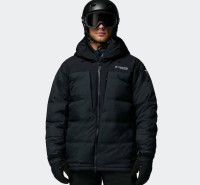 Куртка GLACIER RIDGE™ DOWN JACKET 2134761010 Columbia M Чорний 2134761010