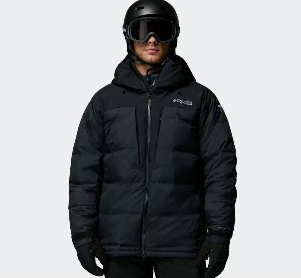 Куртка GLACIER RIDGE™ DOWN JACKET 2134761010 Columbia M Чорний 2134761010