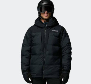 Куртка GLACIER RIDGE™ DOWN JACKET 2134761010 Columbia M Чорний 2134761010