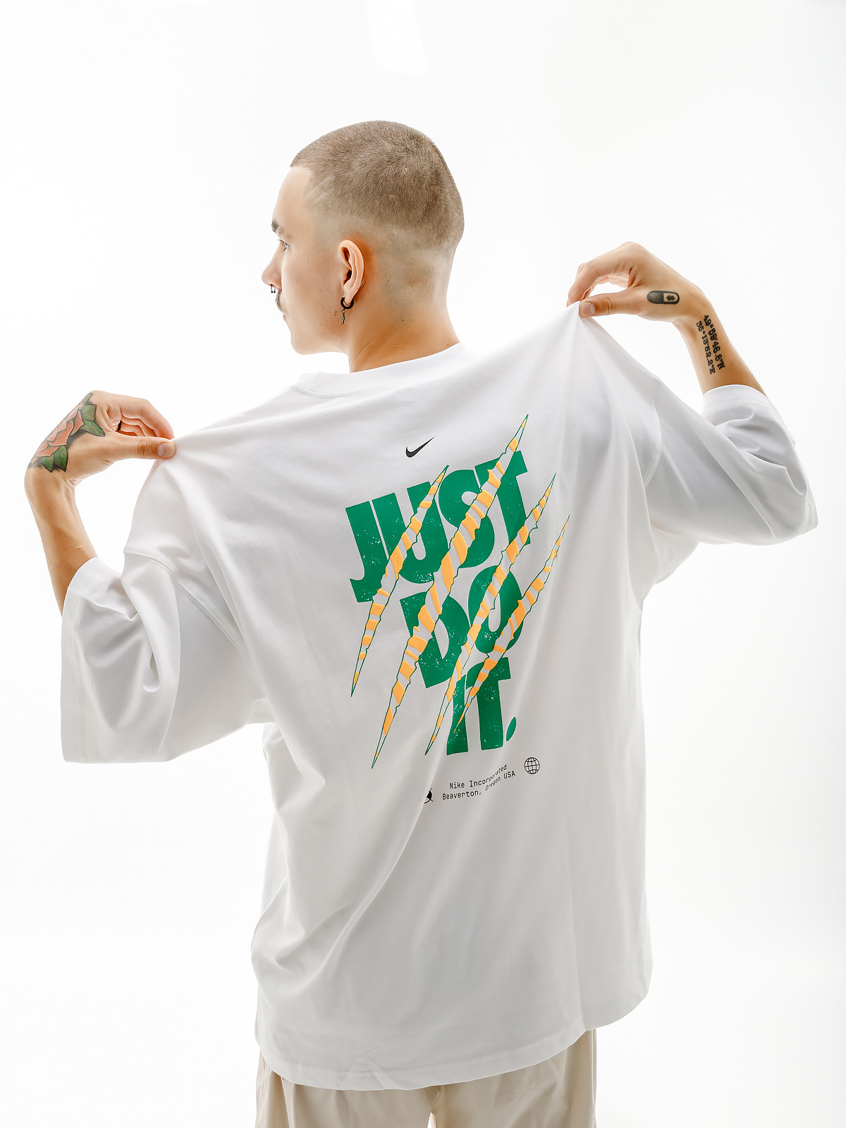 Футболка Nike M NSW TEE OS BRANDRIFFS LBR FB9817-100