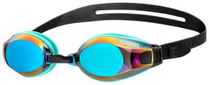 Окуляри для плавання Arena ZOOM X-FIT MIRROR блакитний, чорний Уні OFSM 009439-112