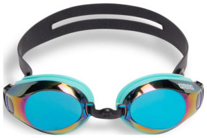 Окуляри для плавання Arena ZOOM X-FIT MIRROR блакитний, чорний Уні OFSM 009439-112