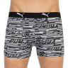 Труси-боксери Puma LOGO AOP BOXER 2P сірий, білий, чорний Чол L 501003001-200