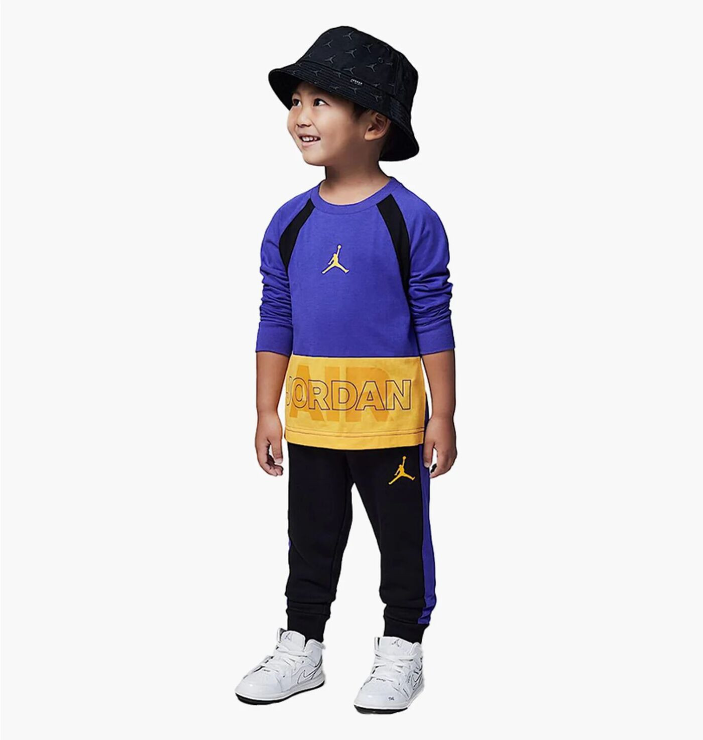 Костюм спортивний дитячий Air Jordan Baseline Raglan Crew Set Toddler 75C053-023