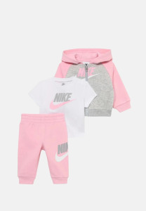 Костюм спортивний Nike Sweat Set - Soft Pink/Grey Melange 36N341-A0W