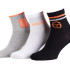 Шкарпетки Sergio Tacchini 3-pack чорний, помаранчевий, білий Жін 36-39 13890462-2