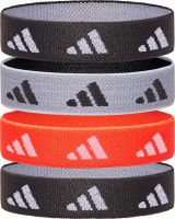 Резинка для волосся Adidas Hair Ties чорний, білий, червоний Жін One Size ADAC-16210