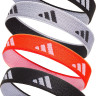 Резинка для волосся Adidas Hair Ties чорний, білий, червоний Жін One Size ADAC-16210