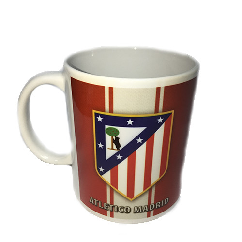 Чашка футбольна Атлетіко Мадрид смугаста 2204 2204-ATL